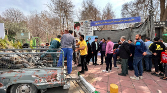 گزارش تصویری اهداء ۲۰۰۰ اصله نهال رایگان توسط انجمن های علمی دانشجویی