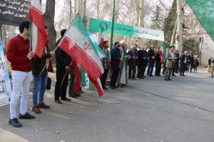 مراسم بزرگداشت سالگرد شهادت حاج قاسم سلیمانی در دانشکدگان برگزار شد