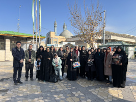 اردوی فرهنگی و زیارتی بانوان دانشکدگان در شهر قم برگزار شد