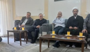 دیدار هیات رئیسه و مسئولان دانشکدگان با خانواده معظم شهید مجتبی امیدی و شهیدسیدمهدی سیدمیرزایی از شهدای جنگ تحمیلی ۱۲ روزه استکبار جهانی علیه کشور ایران