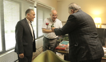 تجلیل از اساتید دانشکدگان به مناسبت گرامیداشت روز معلم و مقام استاد